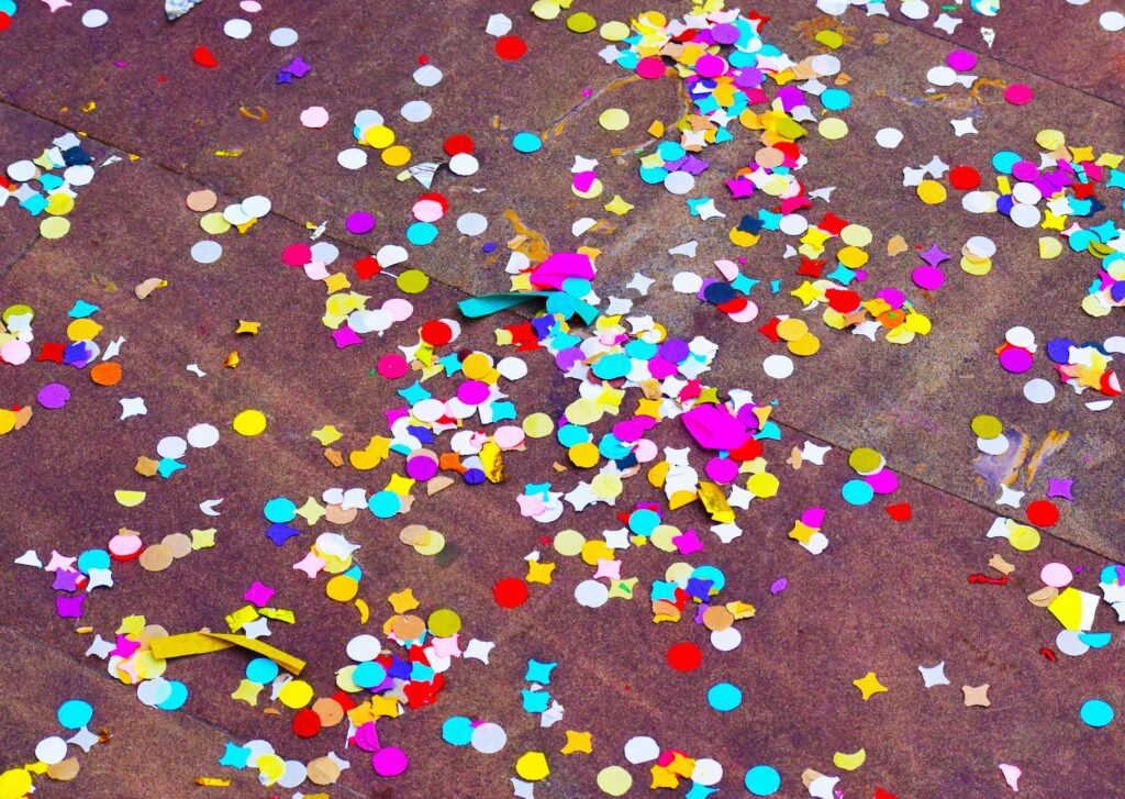 confetti voor feesten en events